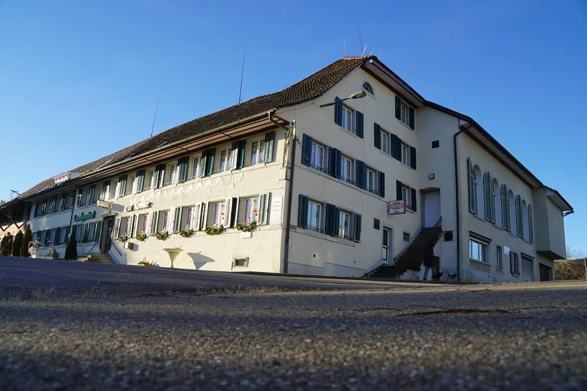 Der Landgasthof zur Krone in Russikon.